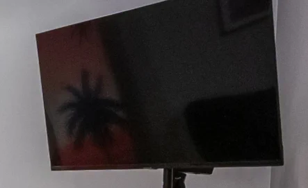 Large TV screen for presentations and parties